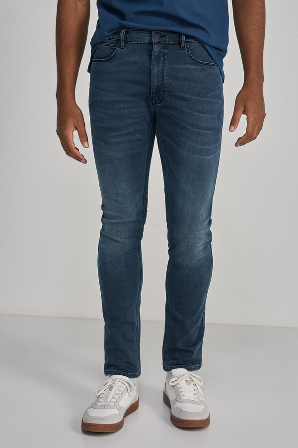 Springfield Blue-black jeans  bluish