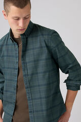 Levi's Camisa estampada de manga comprida branco