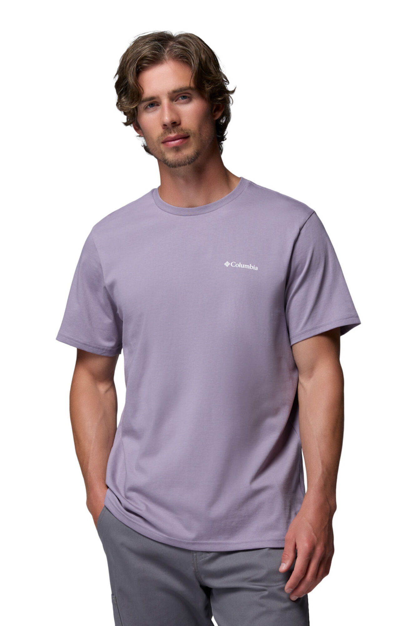 Columbia Camiseta con estampado de naturaleza en la espalda