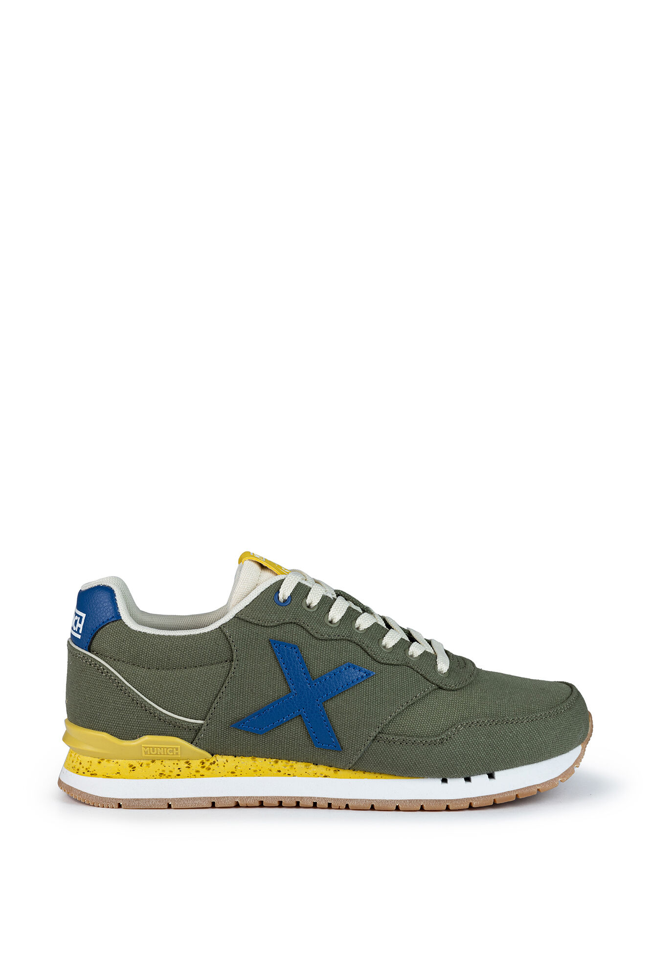 Munich Zapatilla Dash Canvas kaki
