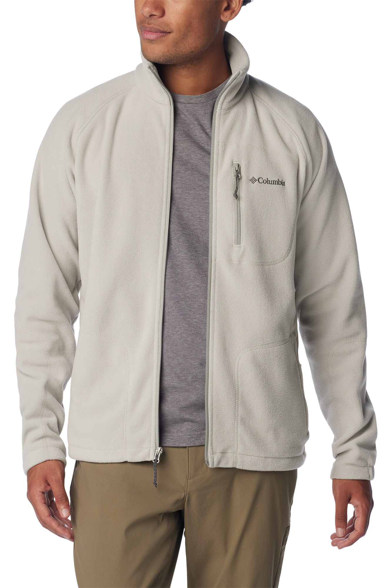 Columbia Forro polar con cremallera Columbia para hombre Fast Trek&trade; beige