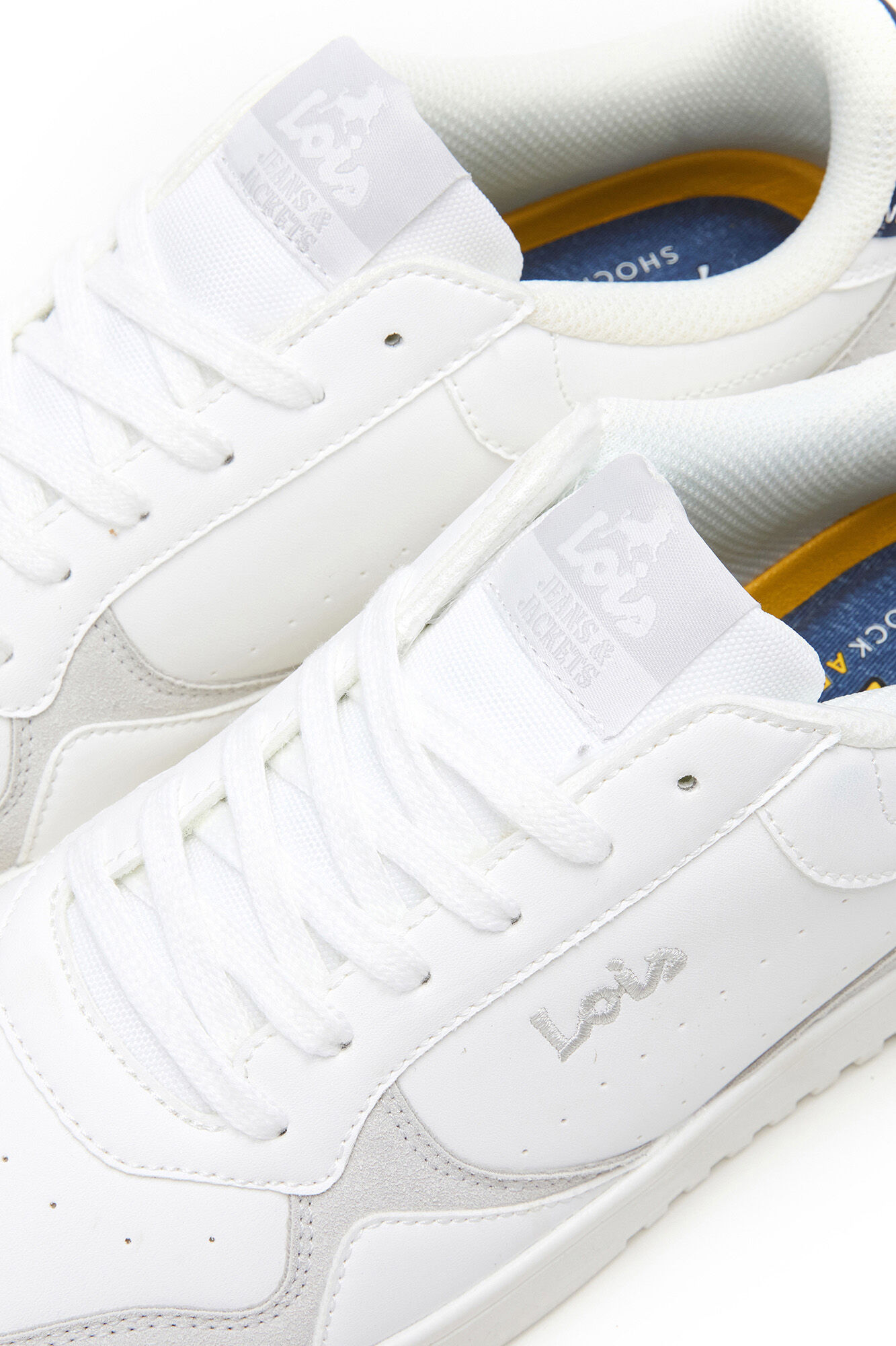Lois Zapatilla tipo basket blanco