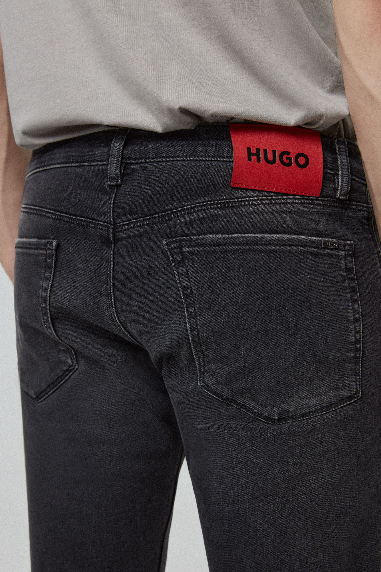 HUGO Mid-grey jeans grey