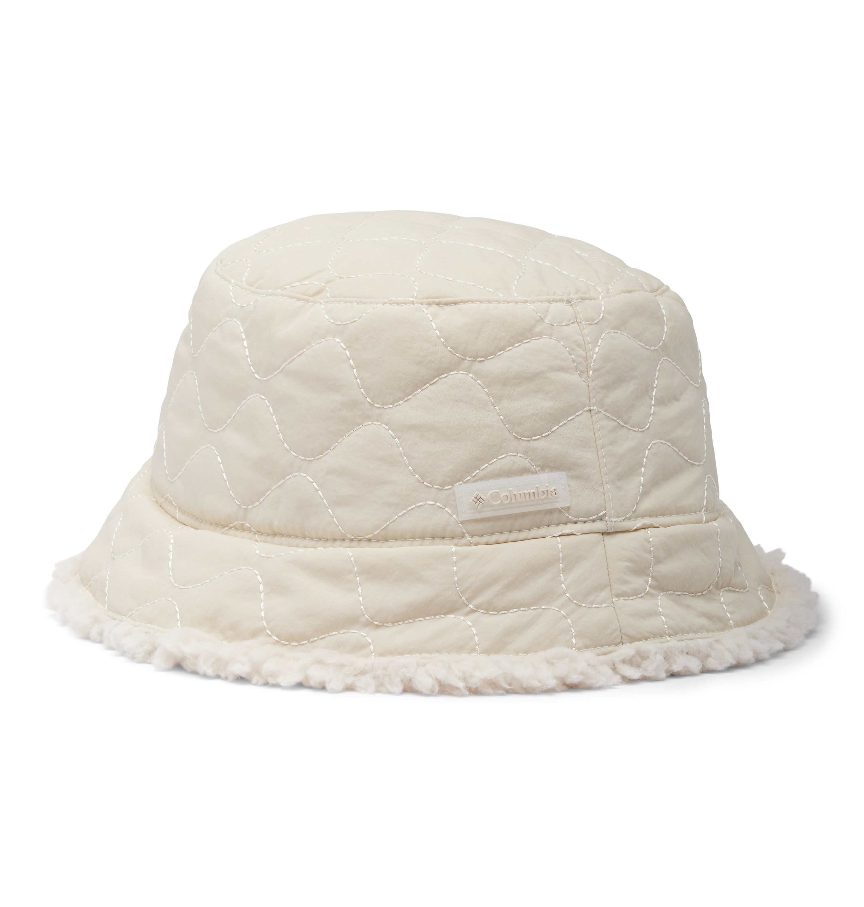 Columbia Sombrero de pescador acolchado y reversible de forro polar sherpa Winter Pass&trade; II unisex