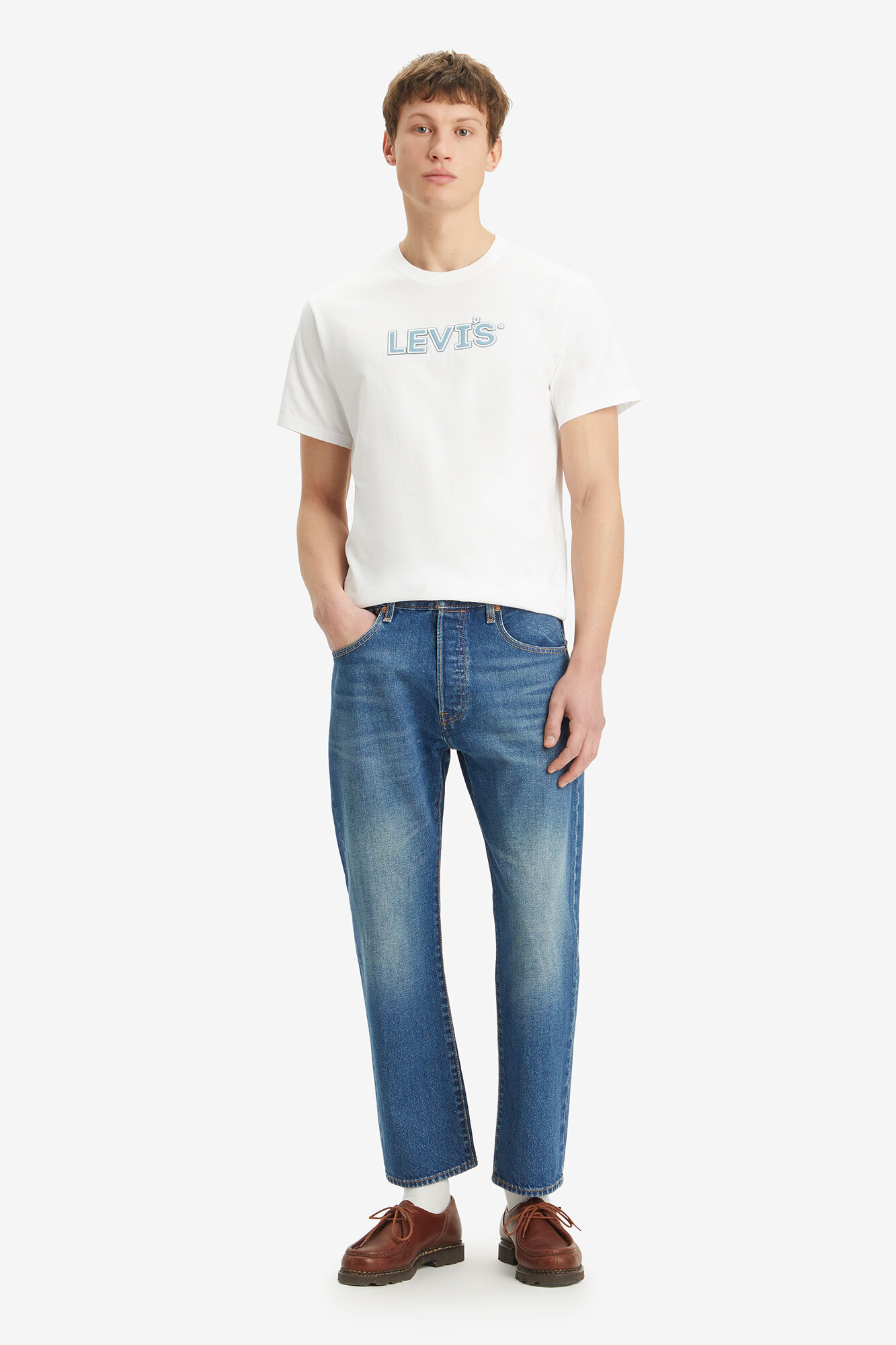 Levi's 501&reg; '93 Crop Jeans blue