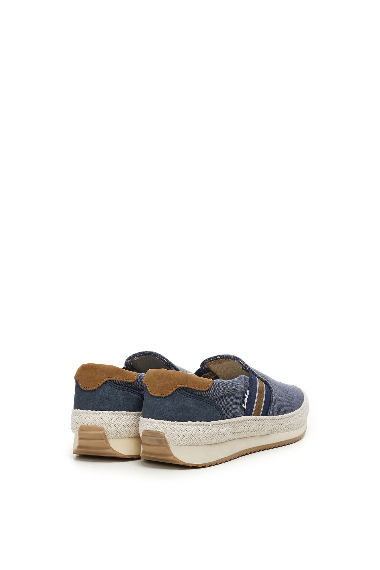 Lois T&ecirc;nis slip-on de lona azul