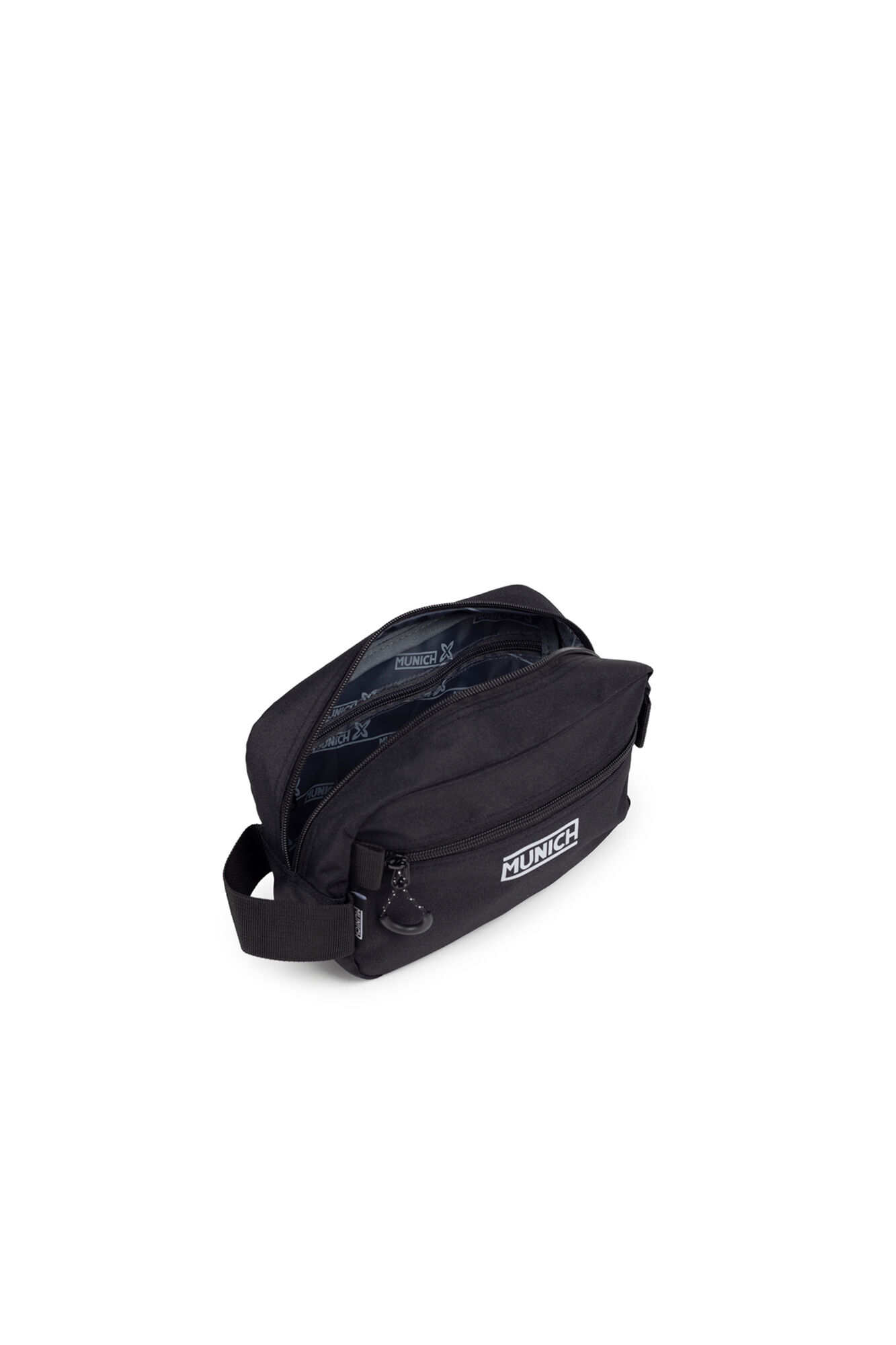 Munich Bolsa de higiene esportiva para academia preto