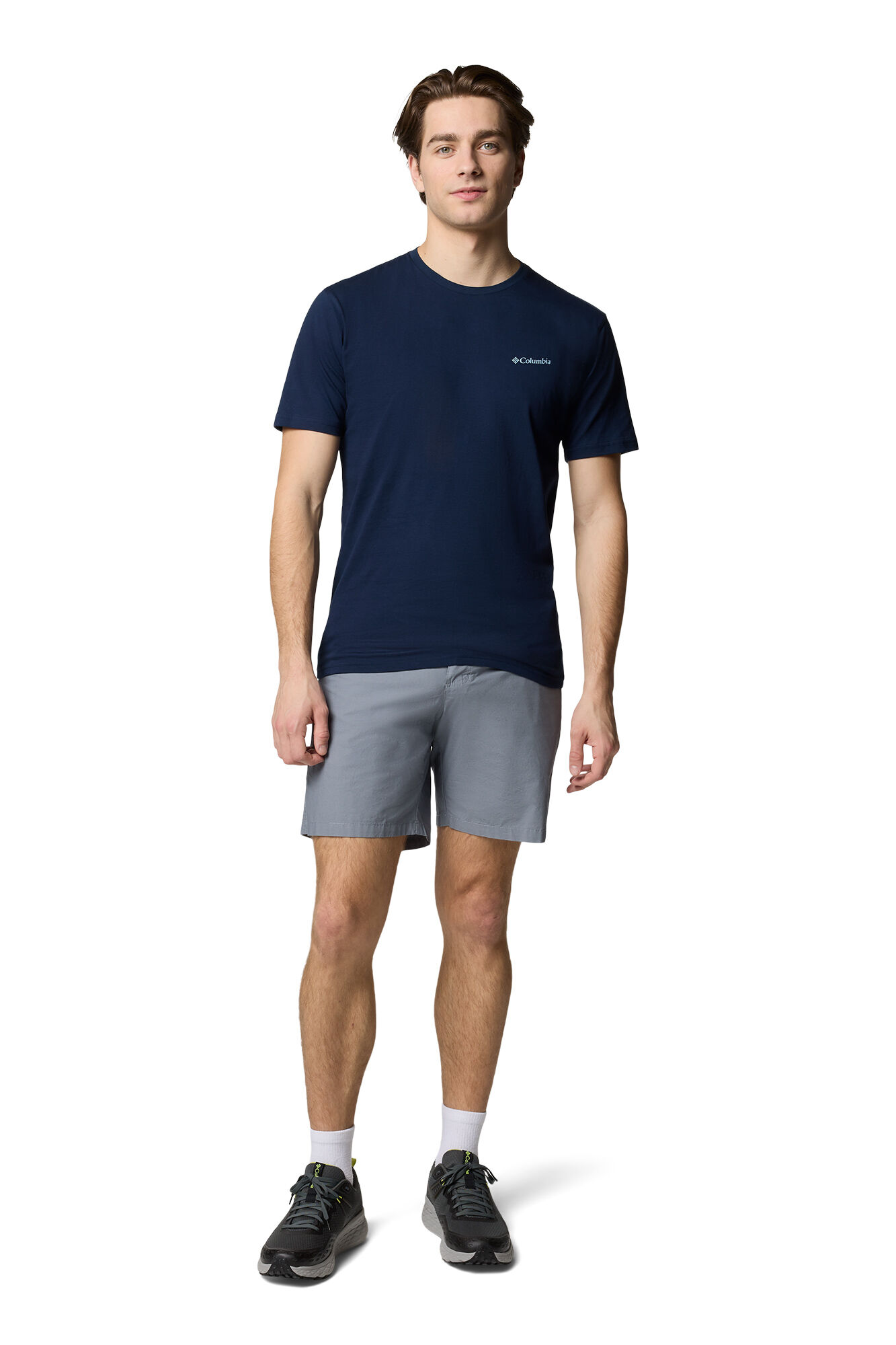 Columbia Camiseta de manga corta North Cascades&trade; de Columbia para hombre azul