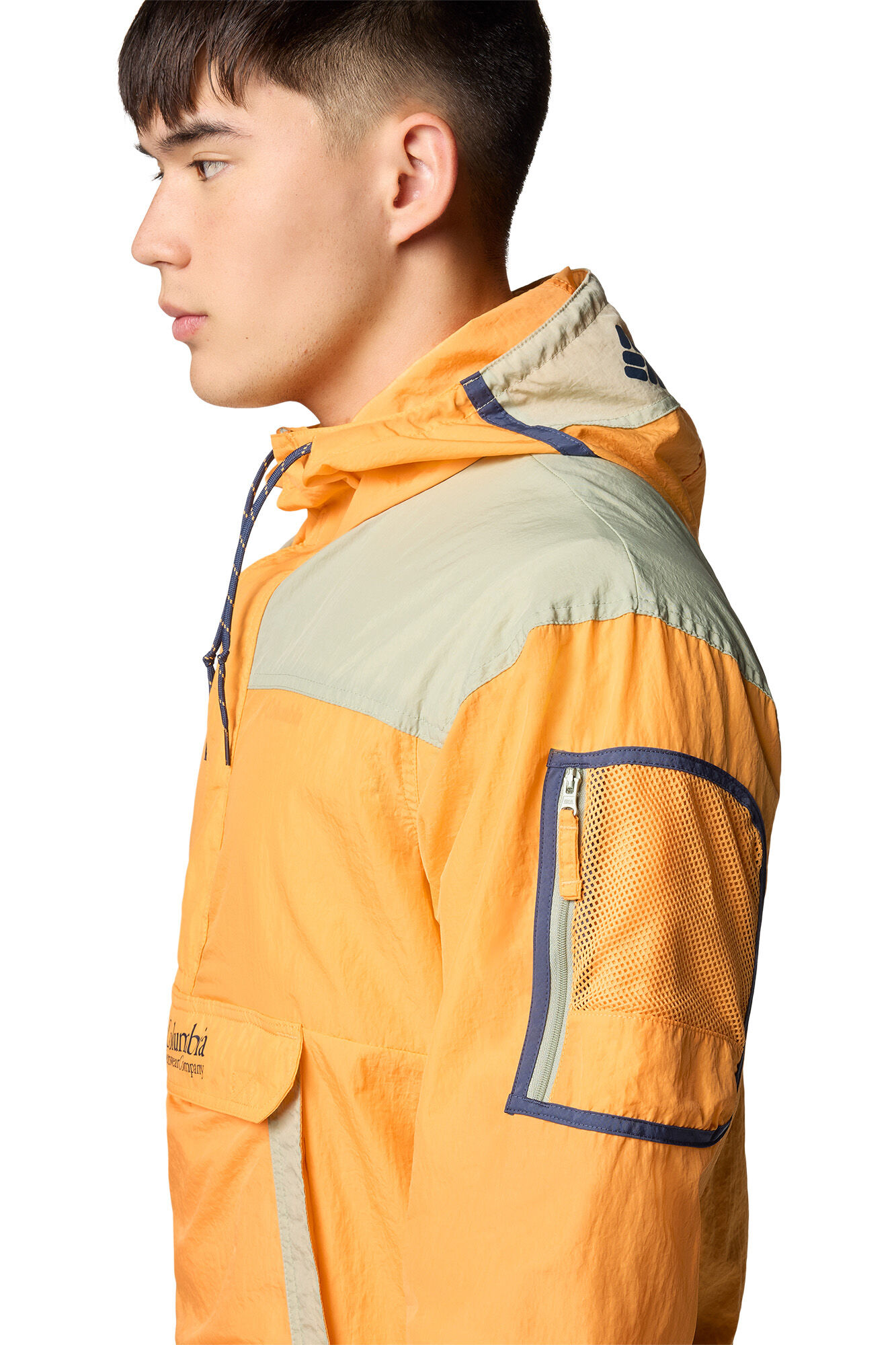 Columbia Columbia for men 's Challenger&trade; Windbreaker Anorak red