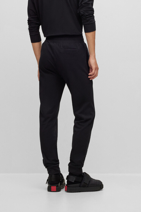 Springfield cotton trousers black