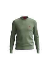 HUGO crew neck jumper green