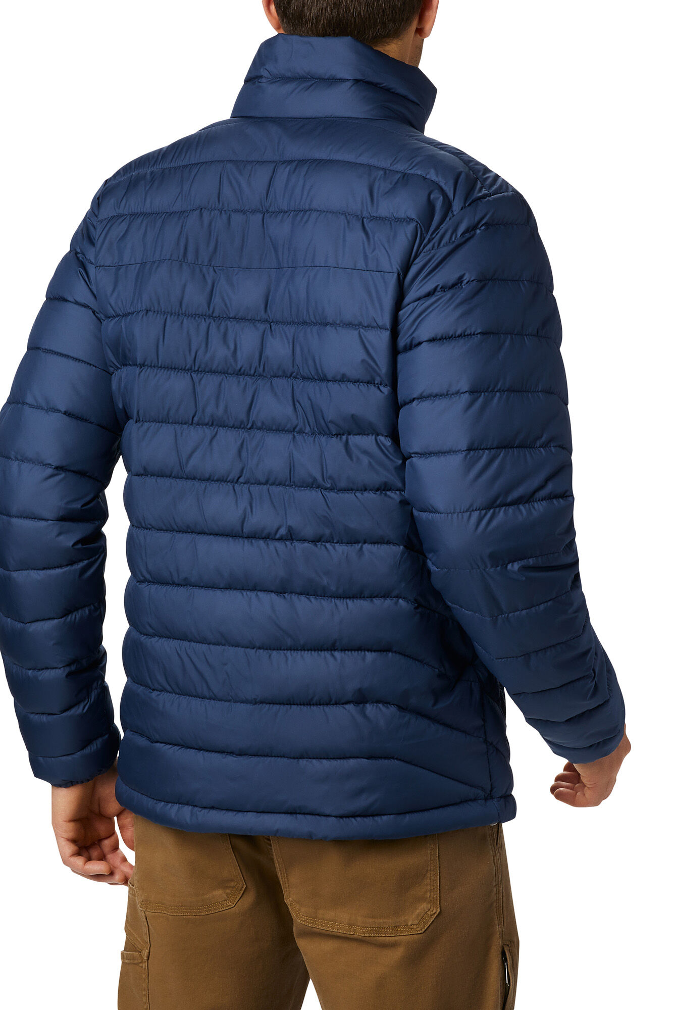 Columbia Men's Columbia Powder Lite hooded jacket&trade; blue