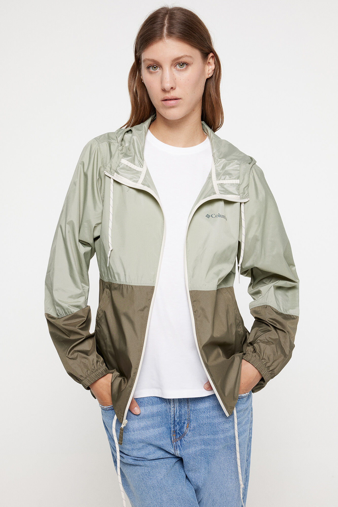 Columbia Corta-ventos Columbia para mulher Flash Forward&trade; bege