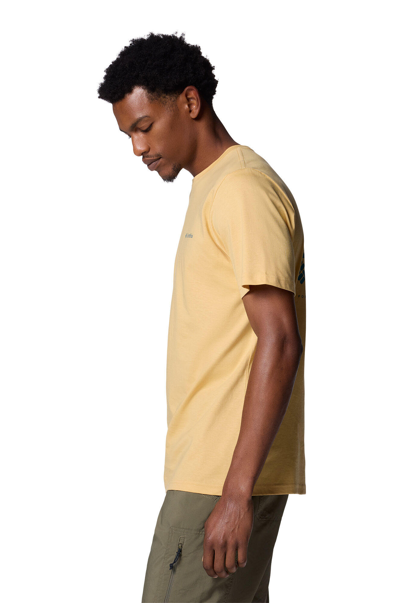 Columbia Columbia for men 's Rapid Ridge&trade; II organic cotton T-Shirt printed