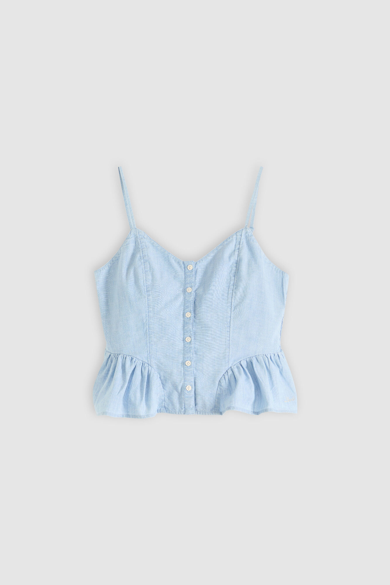Levi's Top de tirantes azul