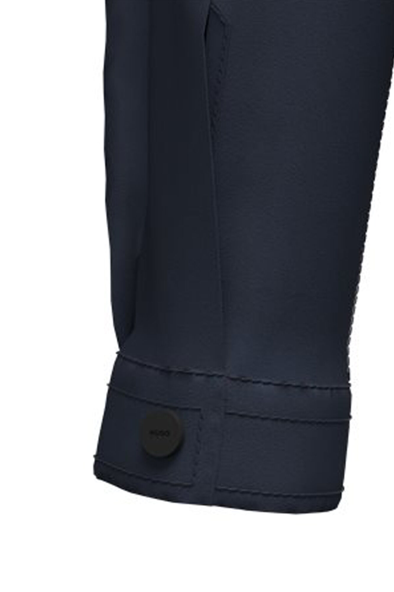 HUGO Canvas overshirt blue