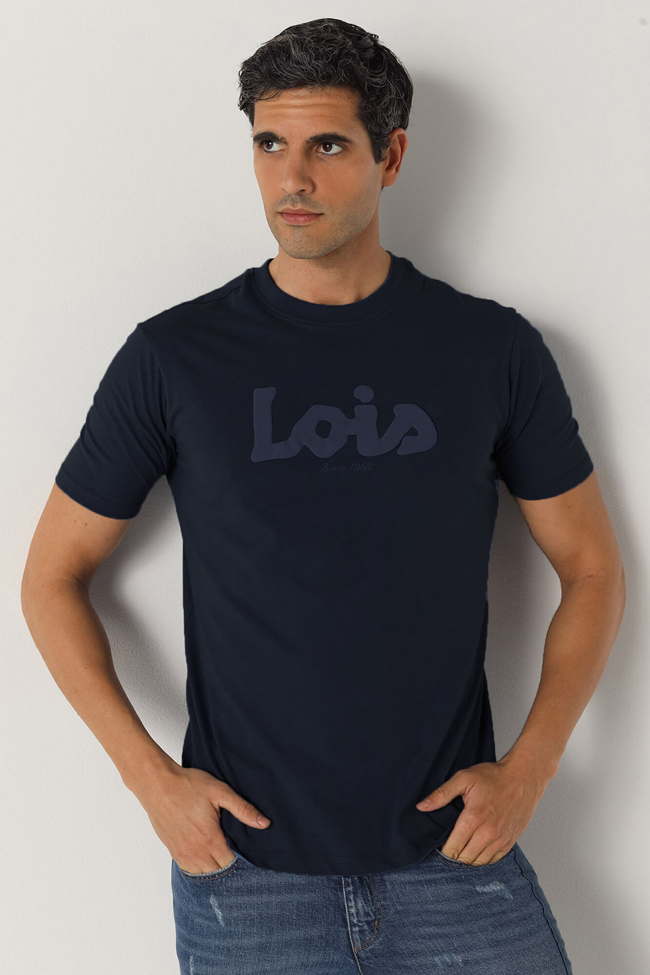 Lois Camiseta Manga Corta azul