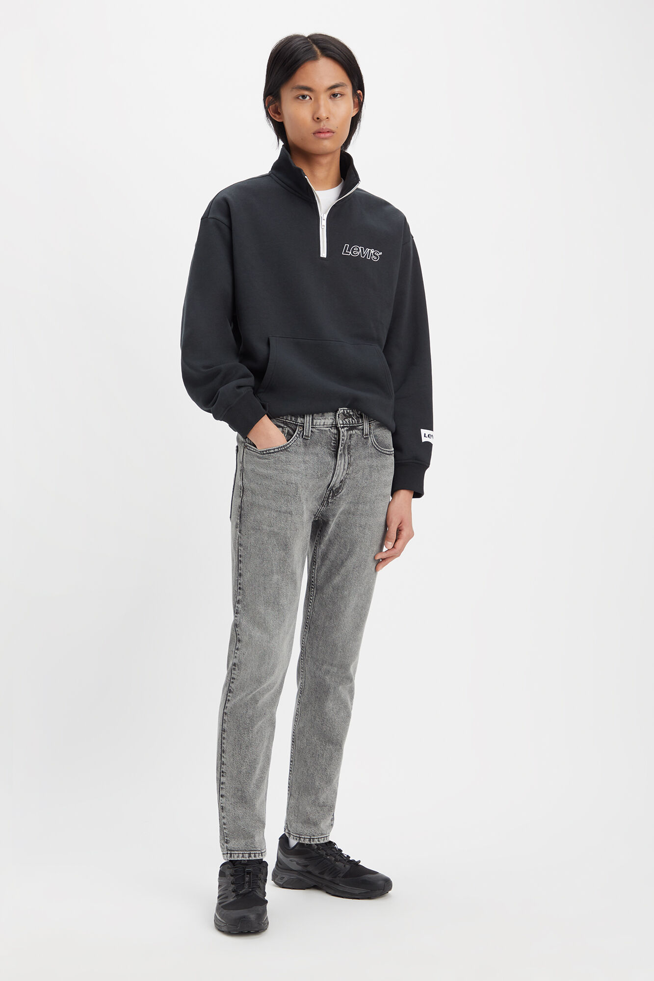 Levi's 502&trade; Taper Hi Ball gris