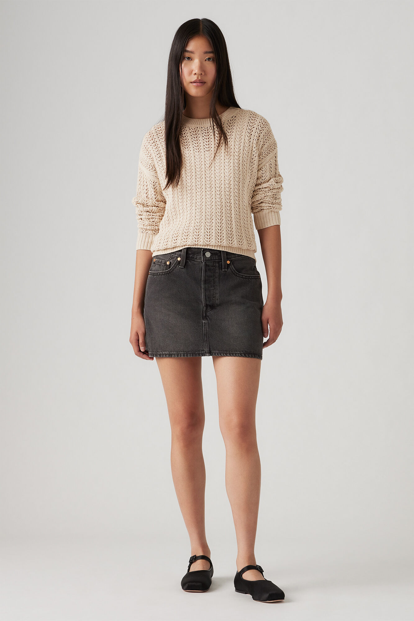 Levi's Levi's&reg; Denim skirt  grey