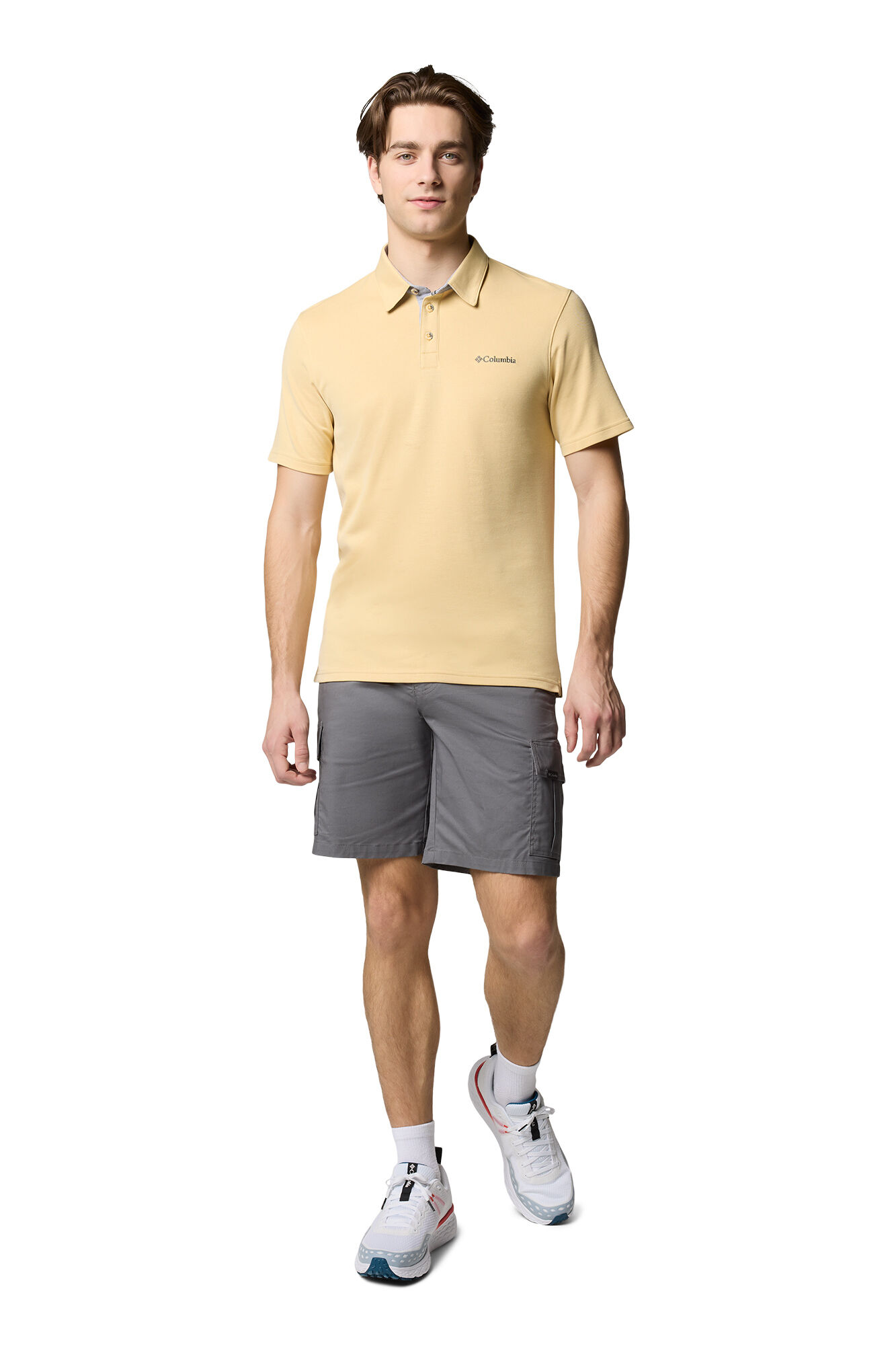 Columbia Columbia for men 's Nelson Point&trade; Polo yellow