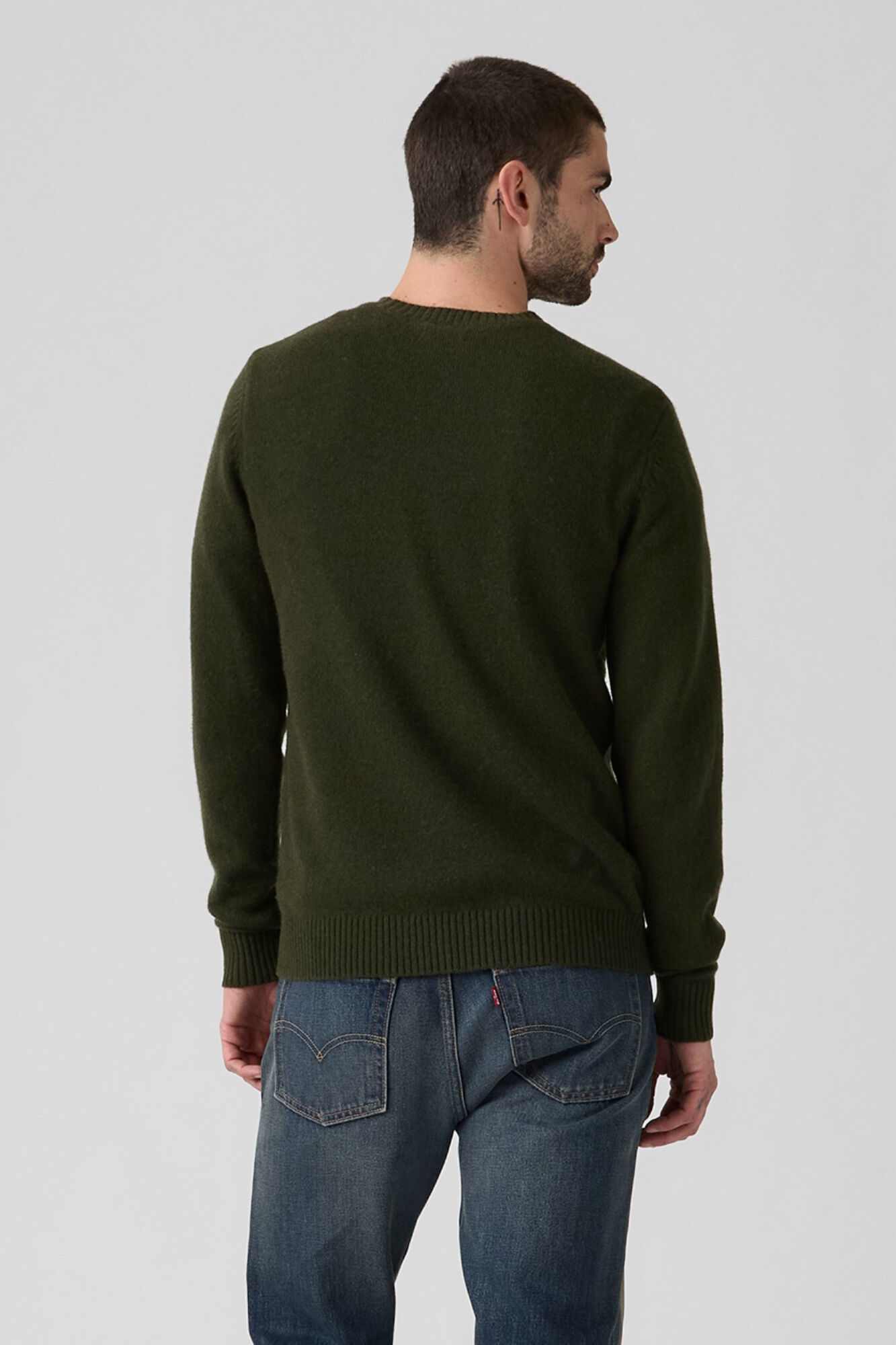 Levi's Jersey cuello redondo verde