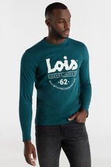 Lois Camiseta Manga Larga verde
