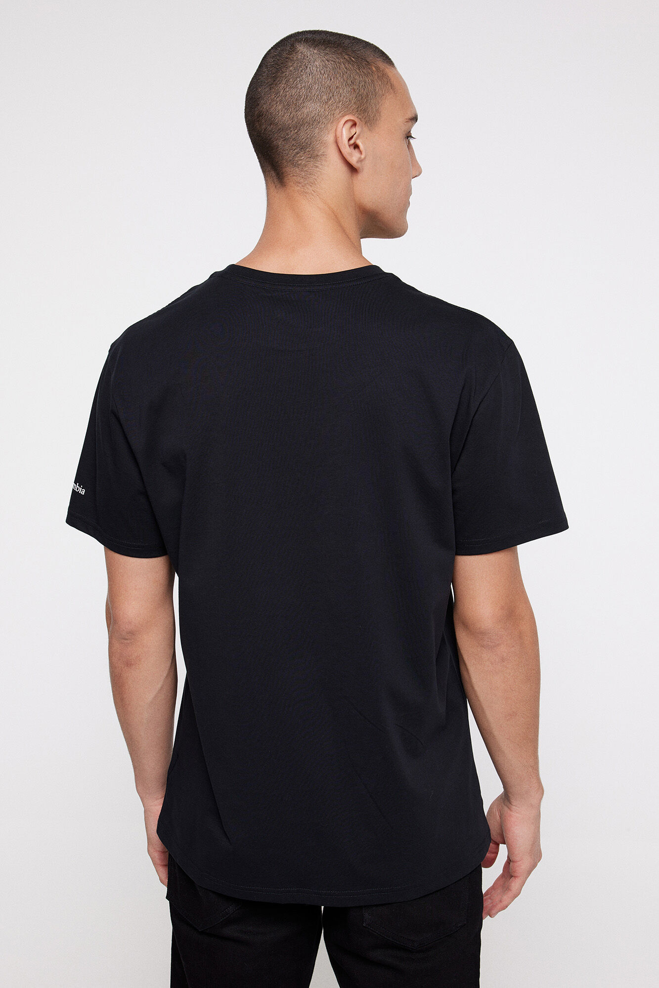 Columbia Columbia logo short sleeve t-shirt black