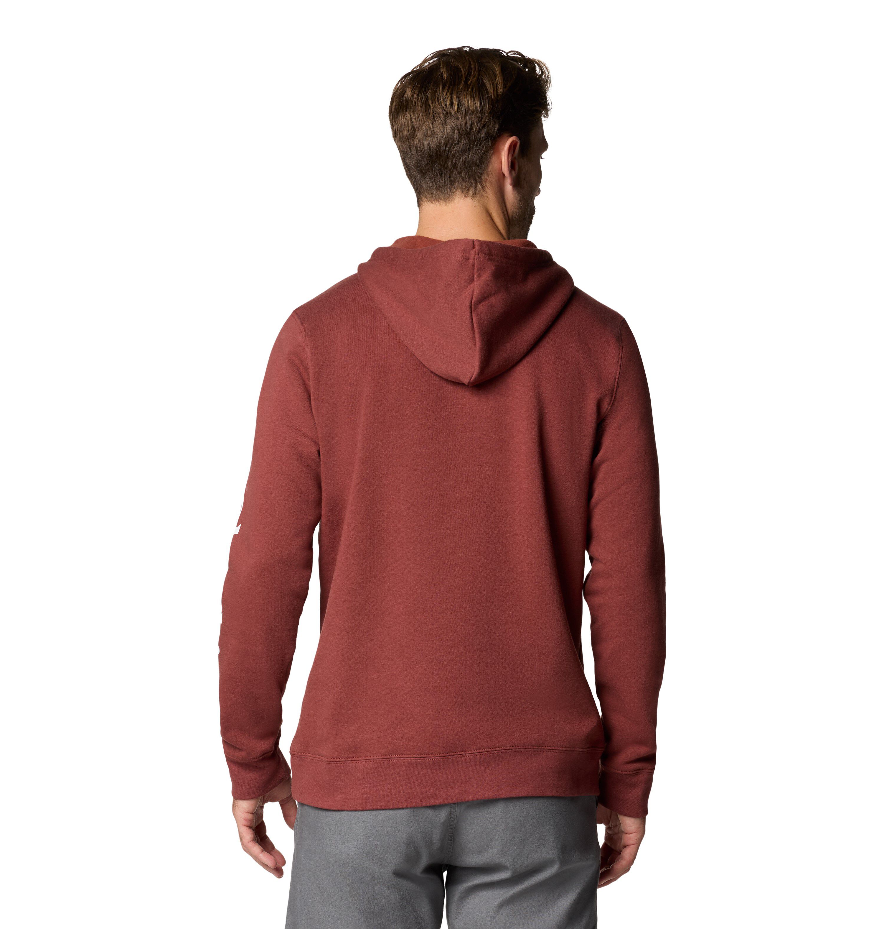 Columbia Sudadera estampada con capucha Columbia Trek&trade; para hombre rojo