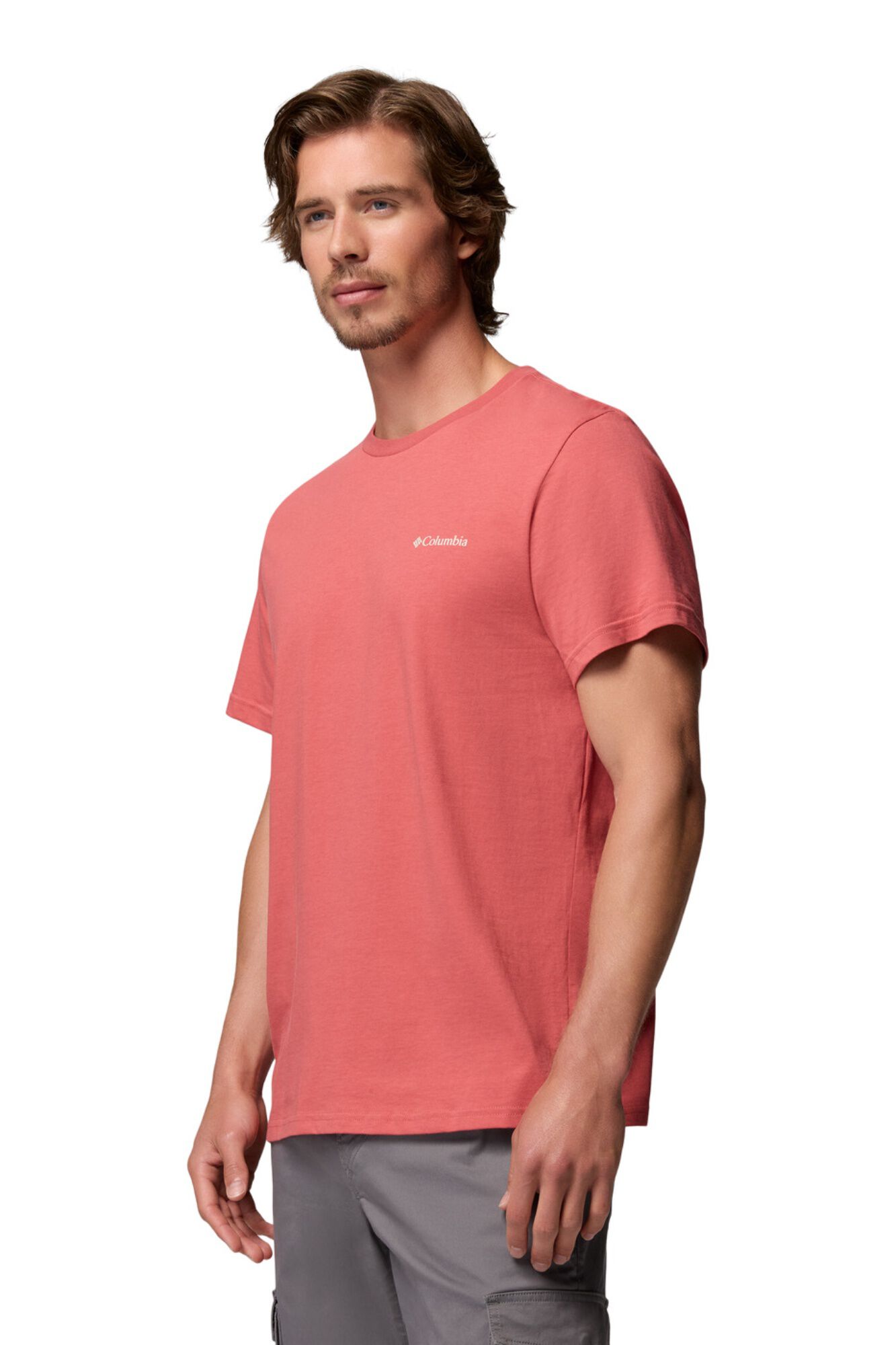 Columbia Camiseta con estampado de naturaleza en la espalda