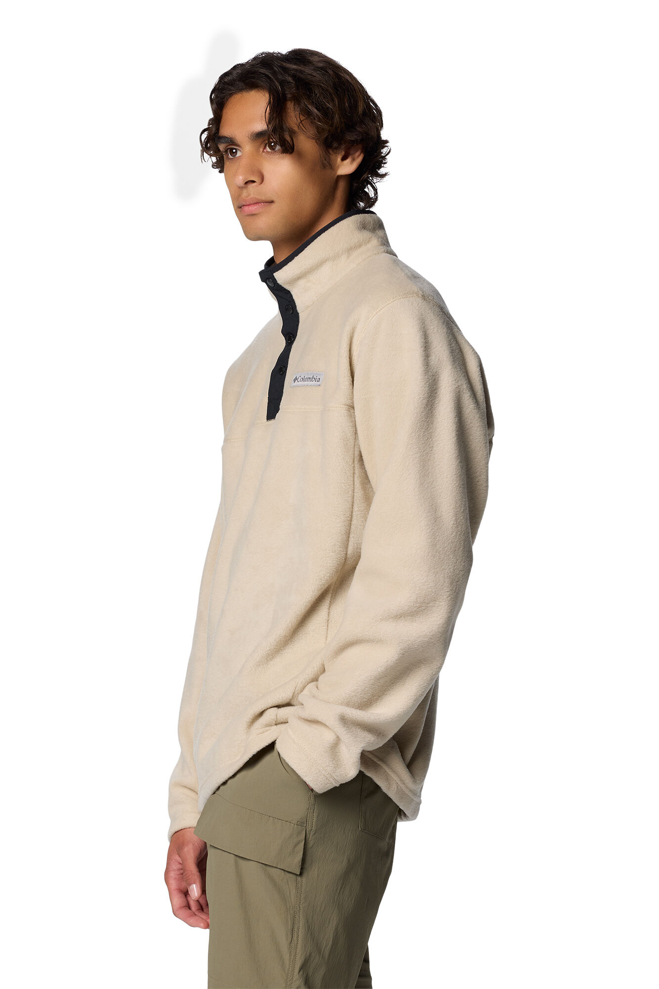Columbia Forro polar con cierre medio a presi&oacute;n Steens Mountain&trade; II para hombre beige