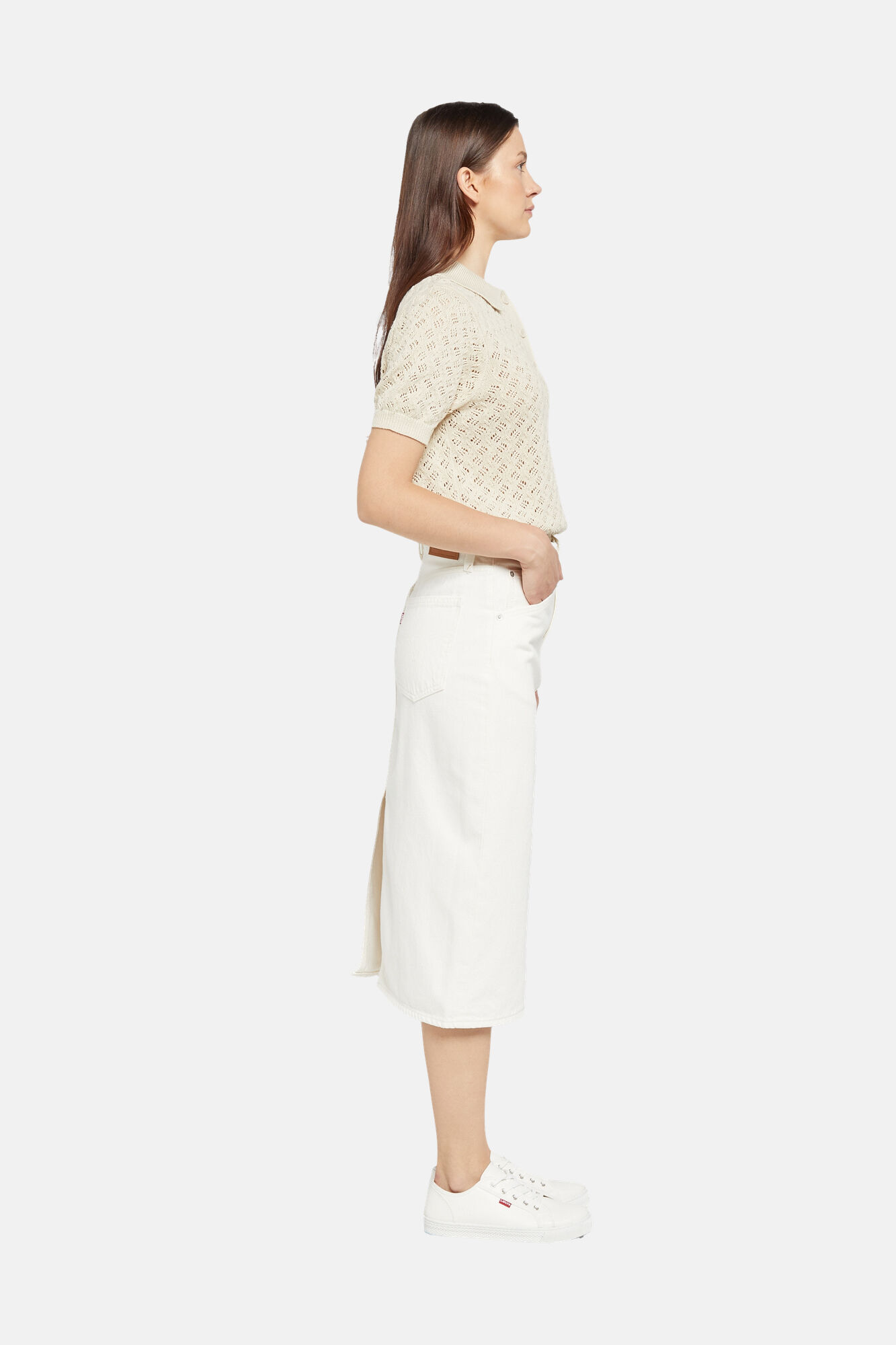 Levi's Falda vaquera Levis&reg; blanco