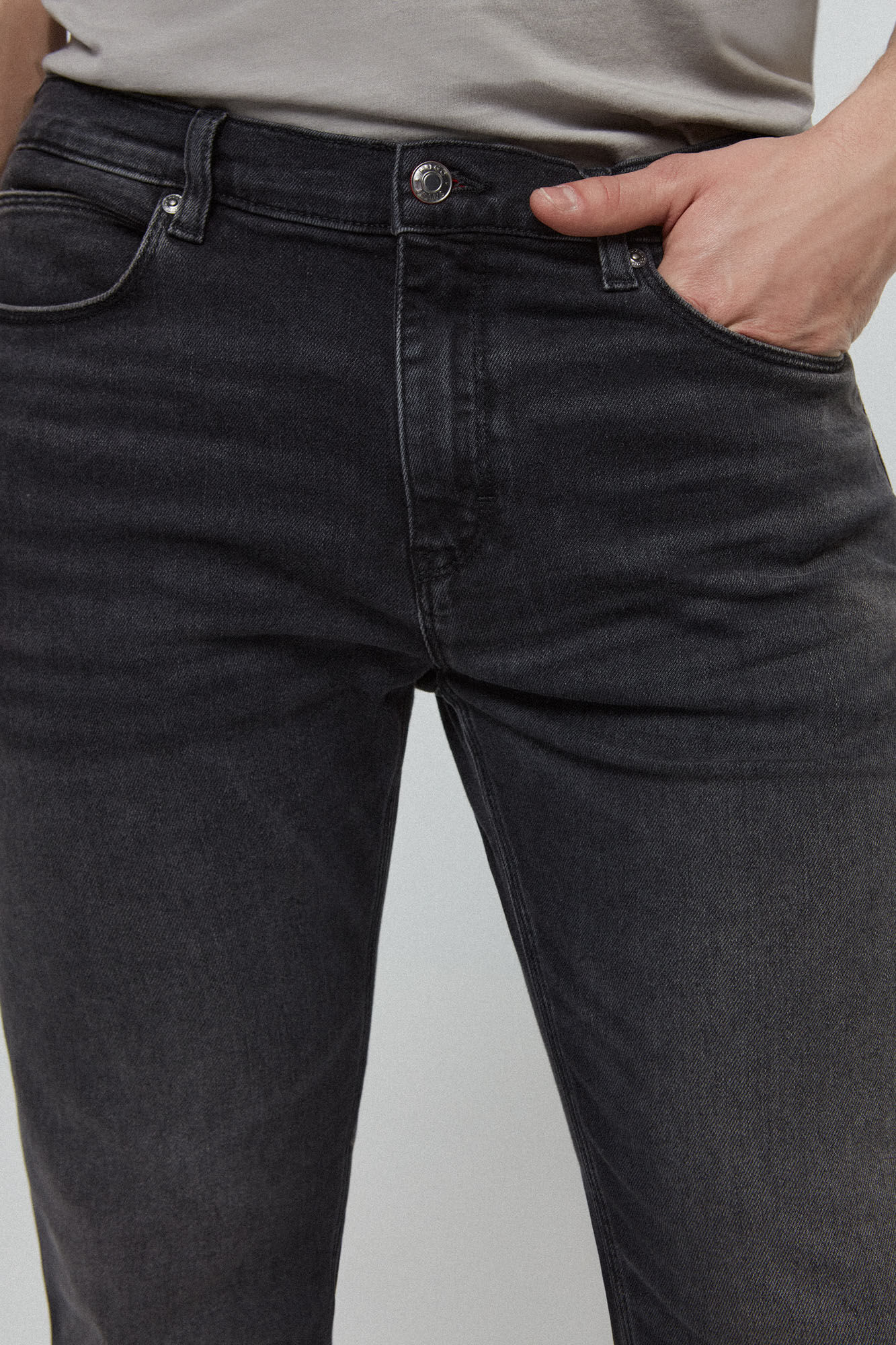 HUGO Mid-grey jeans grey