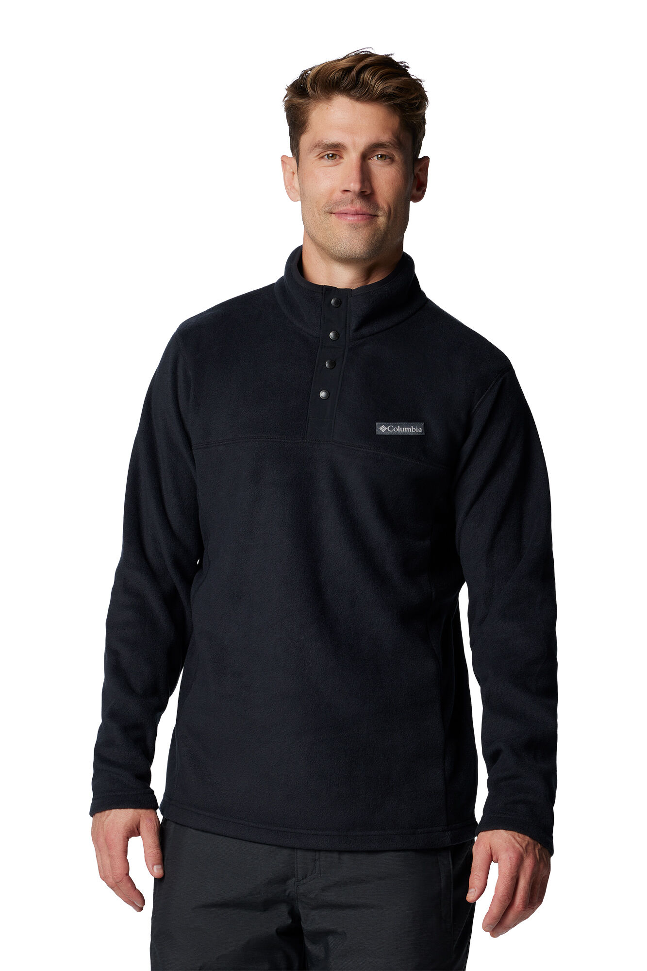 Columbia polar para homem Steens Mountain&trade; II com z&iacute;per e meio fecho