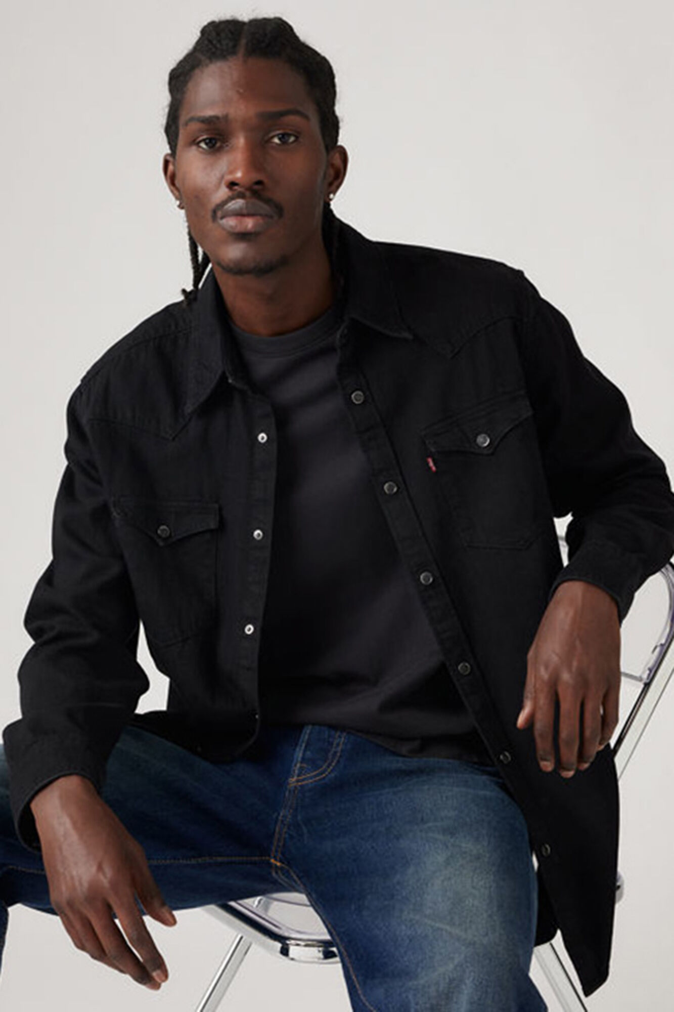 Levi's Levis&reg; denim shirt black