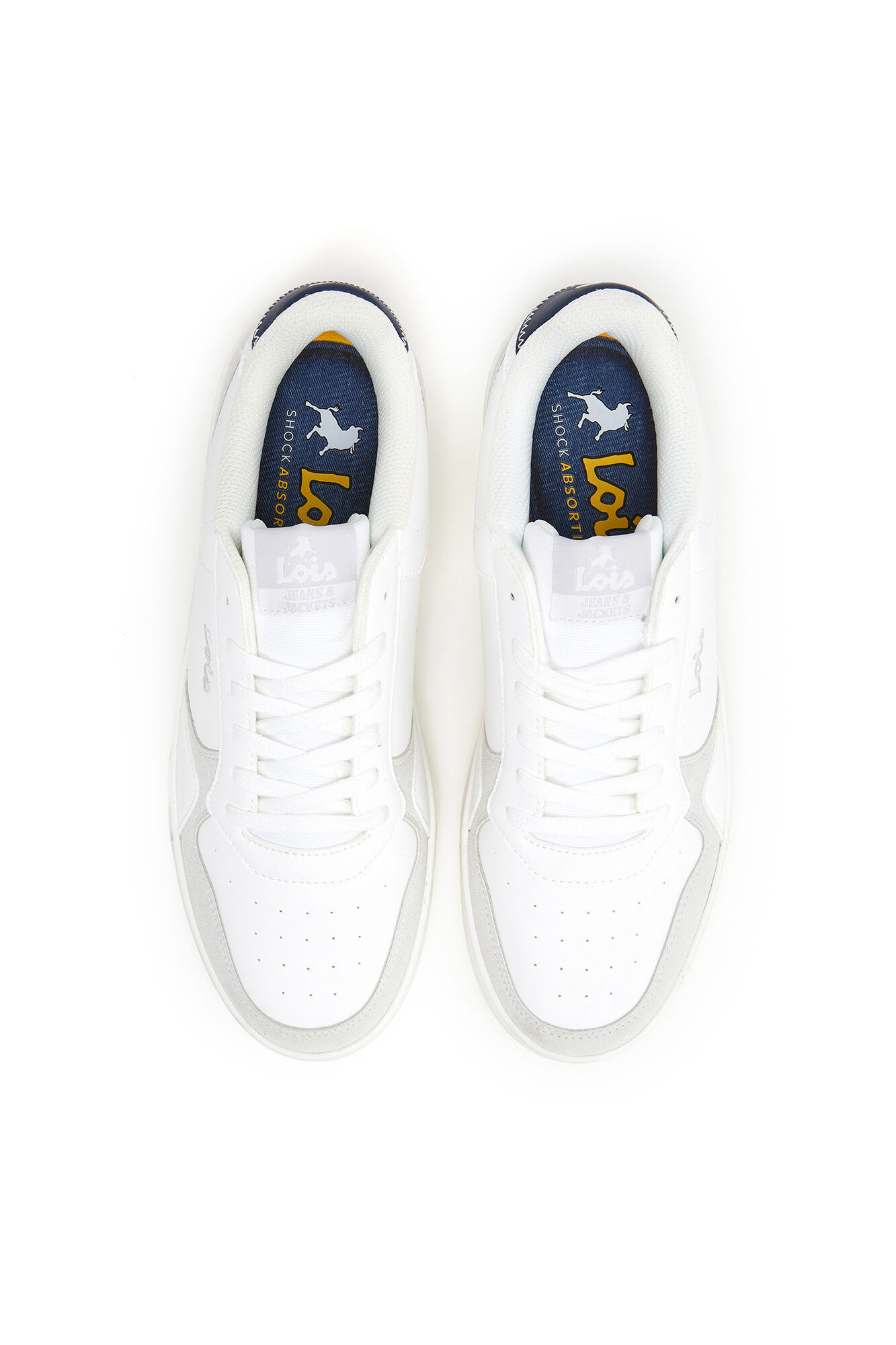 Lois Zapatilla tipo basket blanco