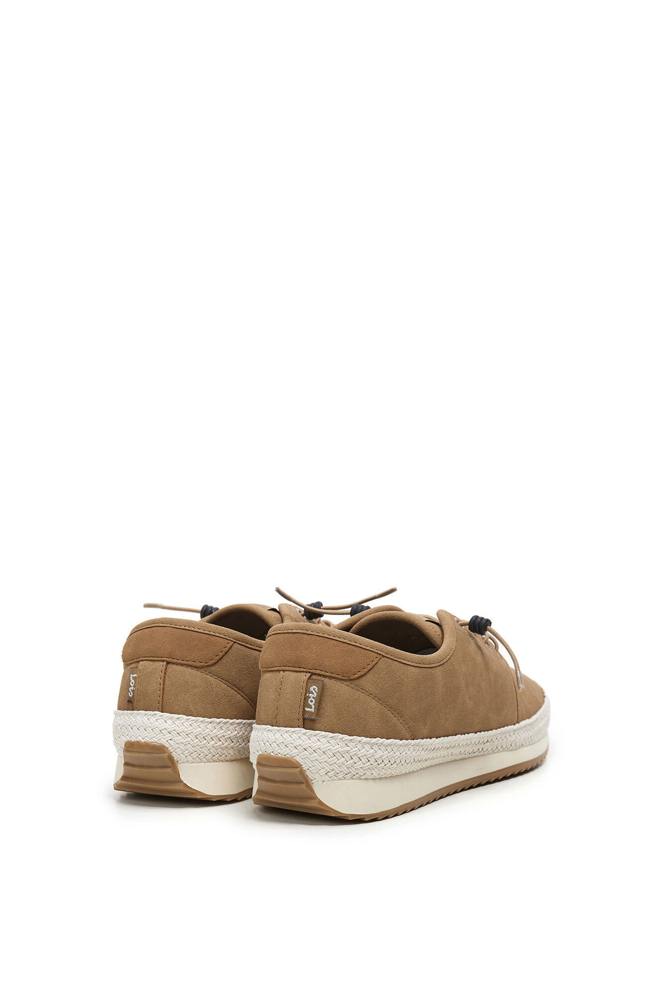 Lois T&ecirc;nis B&aacute;sico Nobuck cru