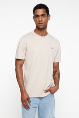 HUGO Short-sleeved T-shirt brown