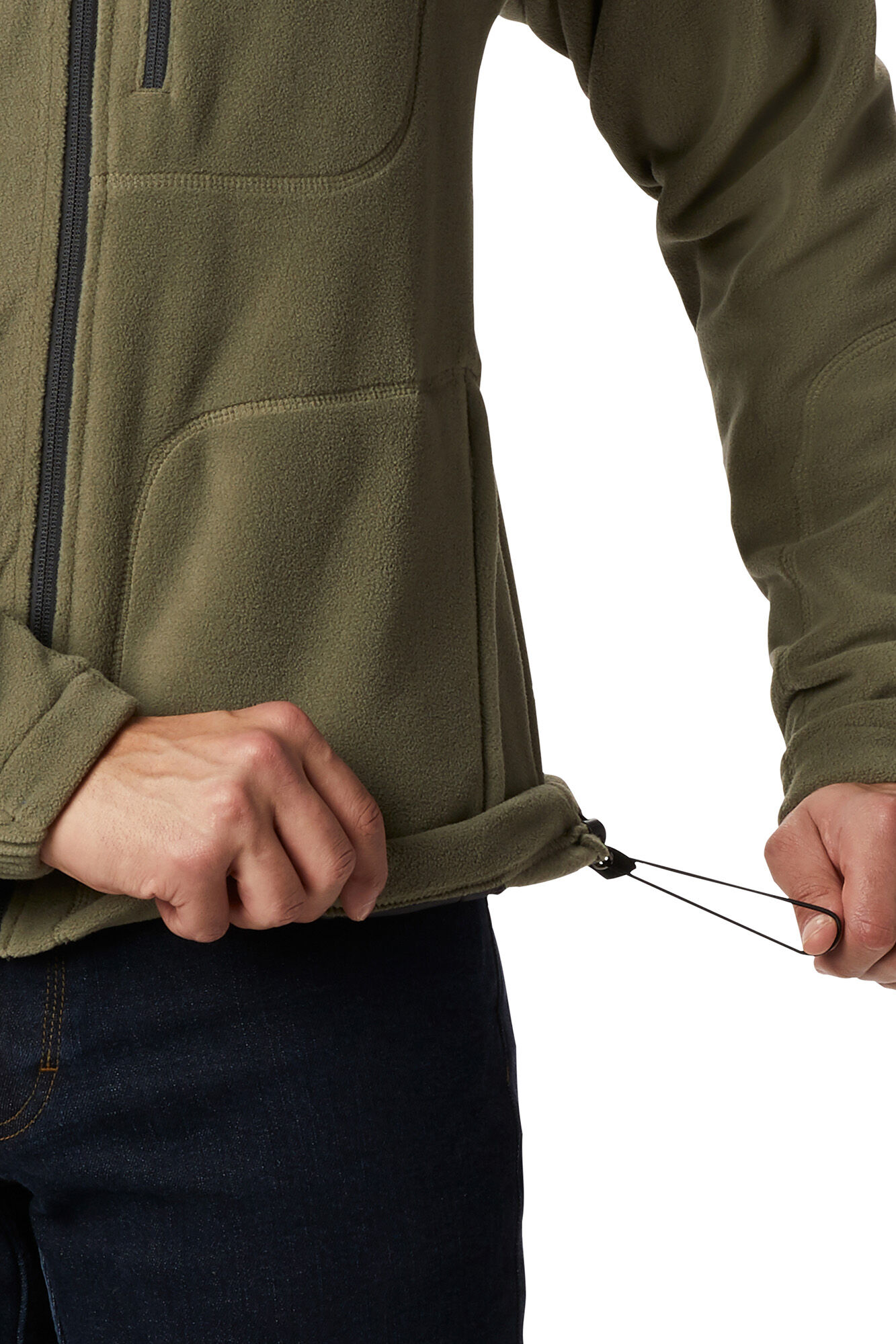 Columbia Forro polar con cremallera Columbia para hombre Fast Trek&trade; kaki