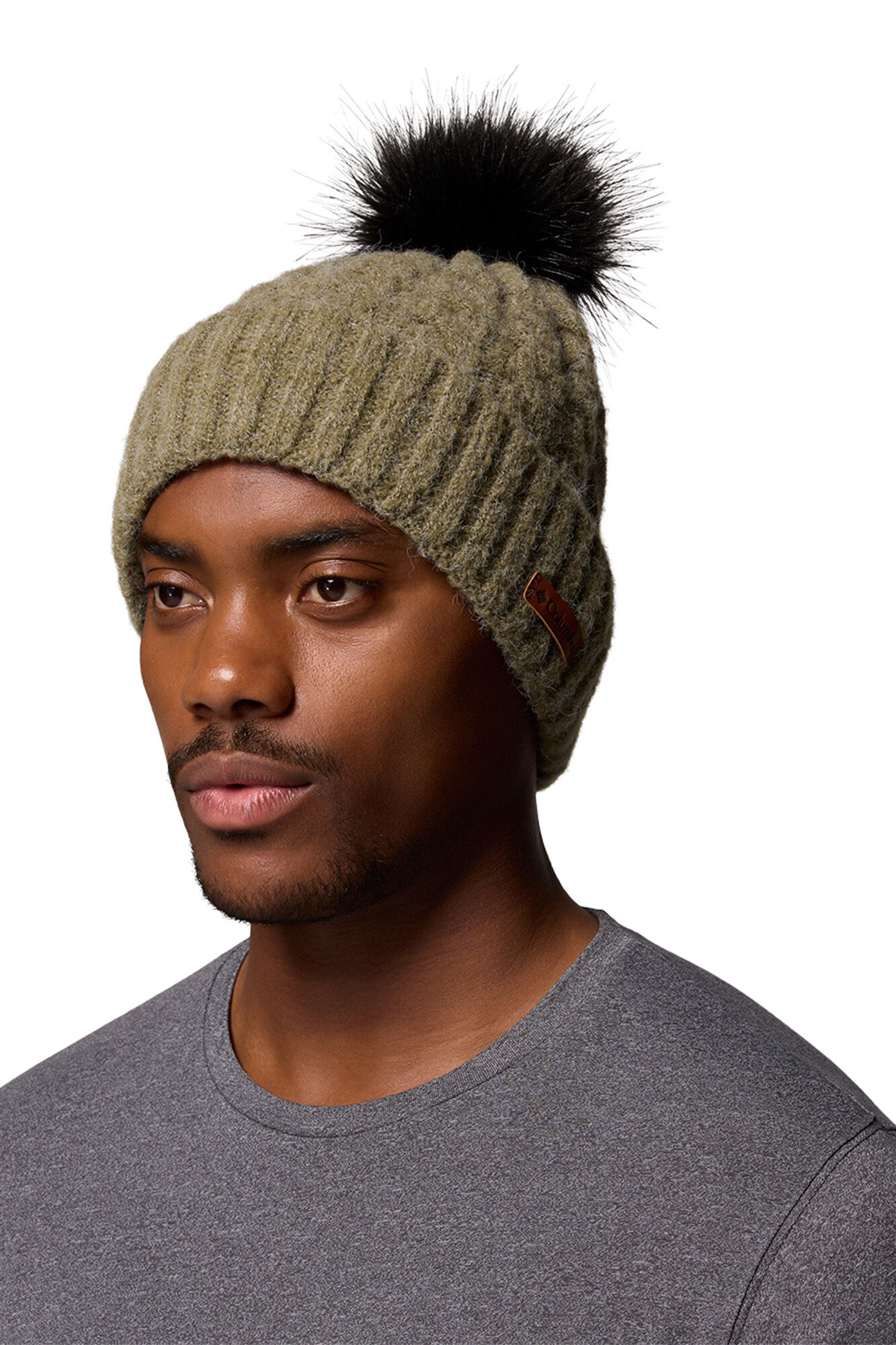 Columbia Gorro unisex Winter Blur&trade; II con pomp&oacute;n