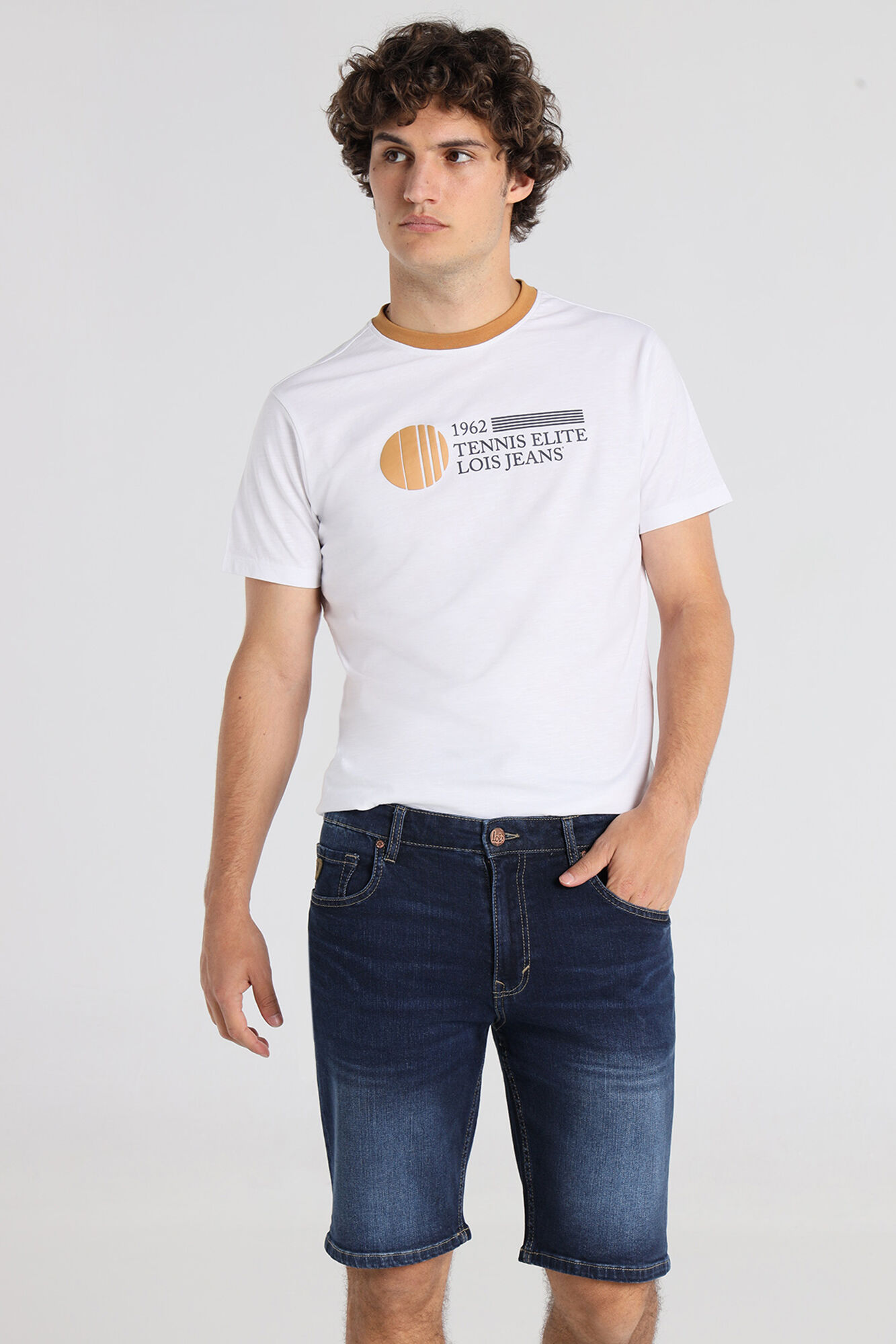 Lois Bermuda Tejana azul