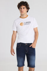 Lois Bermuda Tejana azul