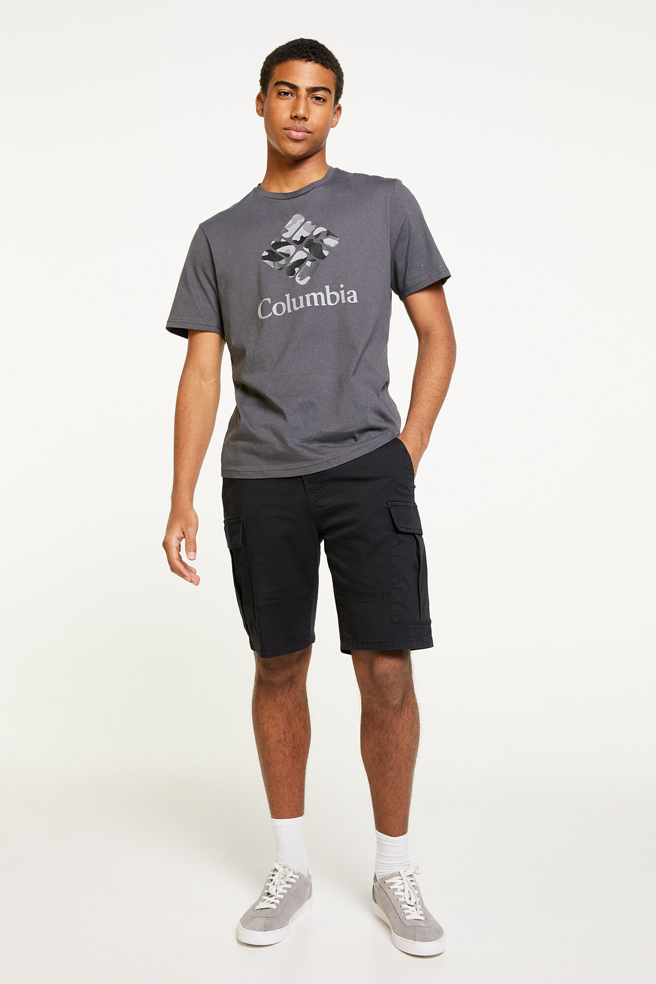 Columbia Men's Columbia Rapid Ridge T-shirt back&trade;  blue