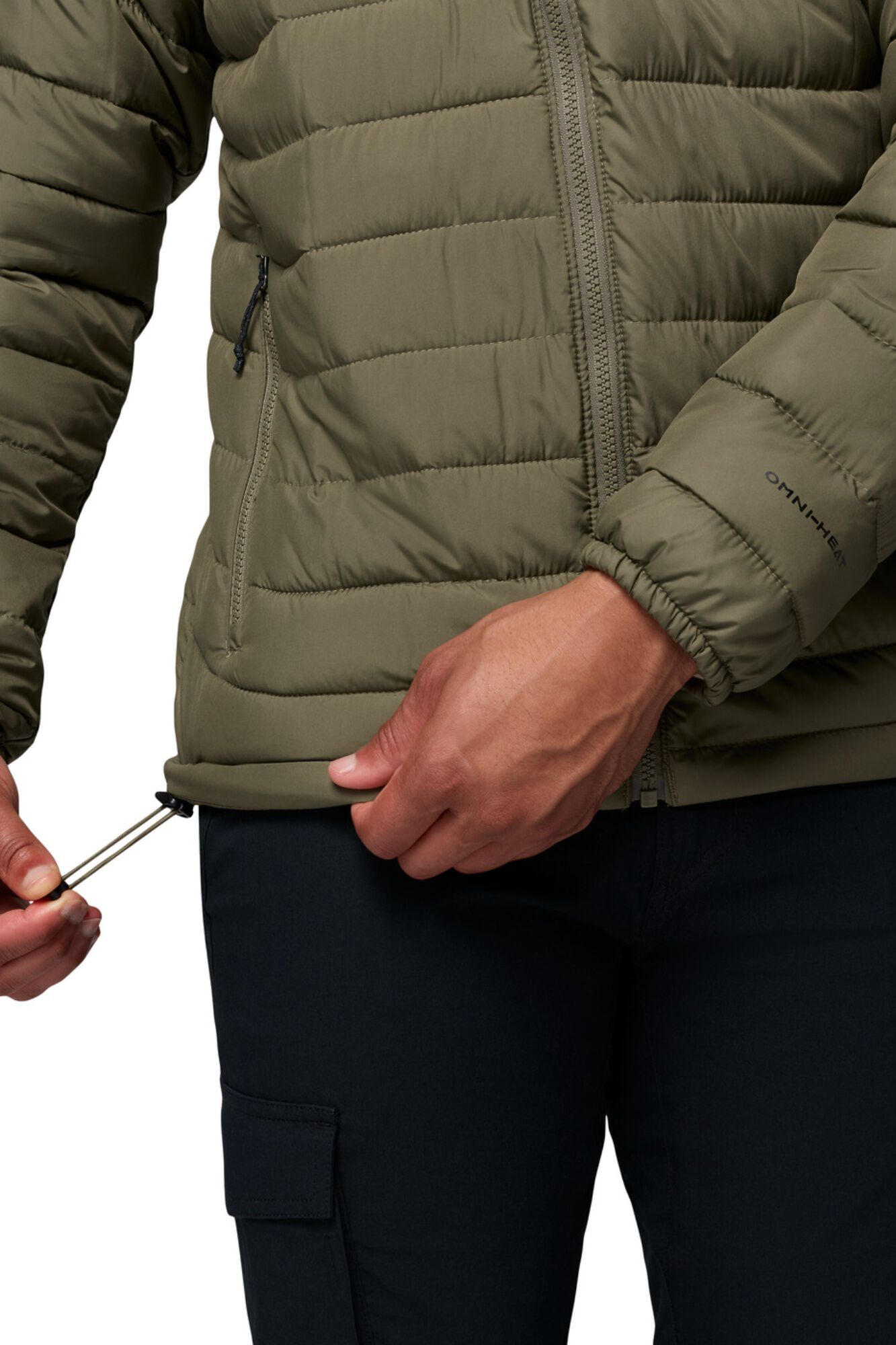 Columbia Jaqueta Isolada para homem Powder Lite&trade; II Caqui escuro