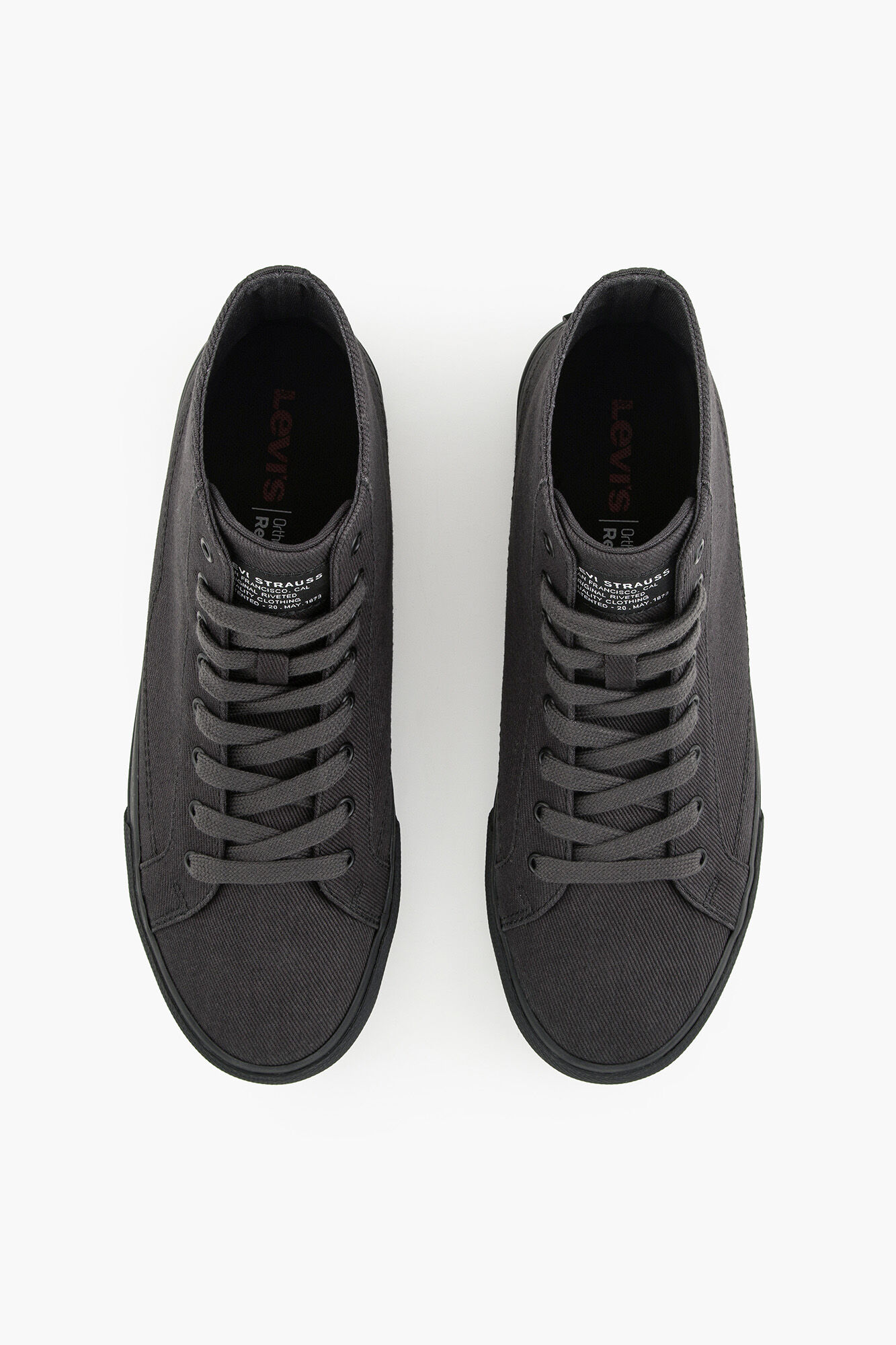 Levi's Zapatillas Decon Mid negro