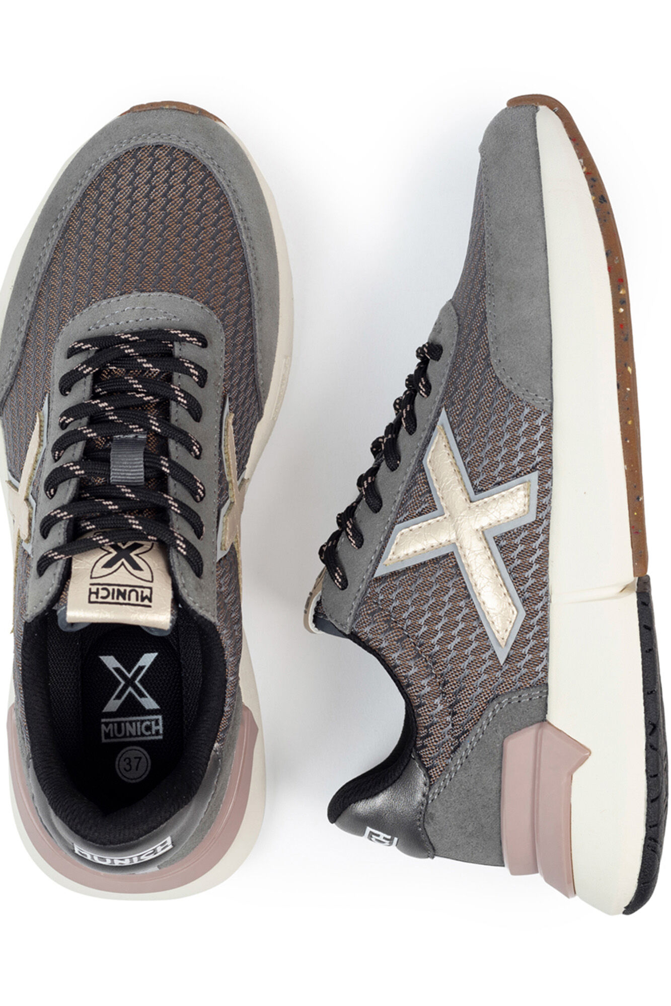 Munich Zapatillas Versus Wmn 111 gris