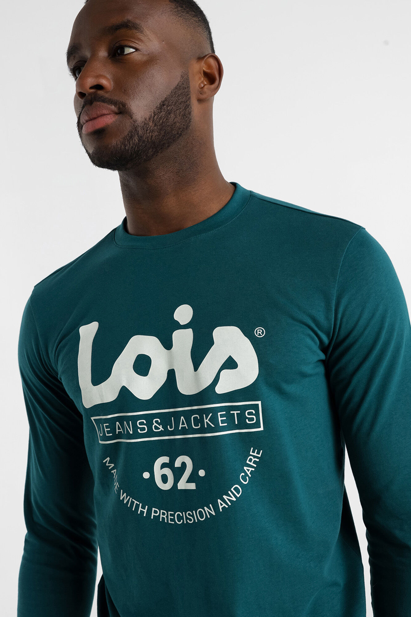 Lois Camiseta Manga Larga verde