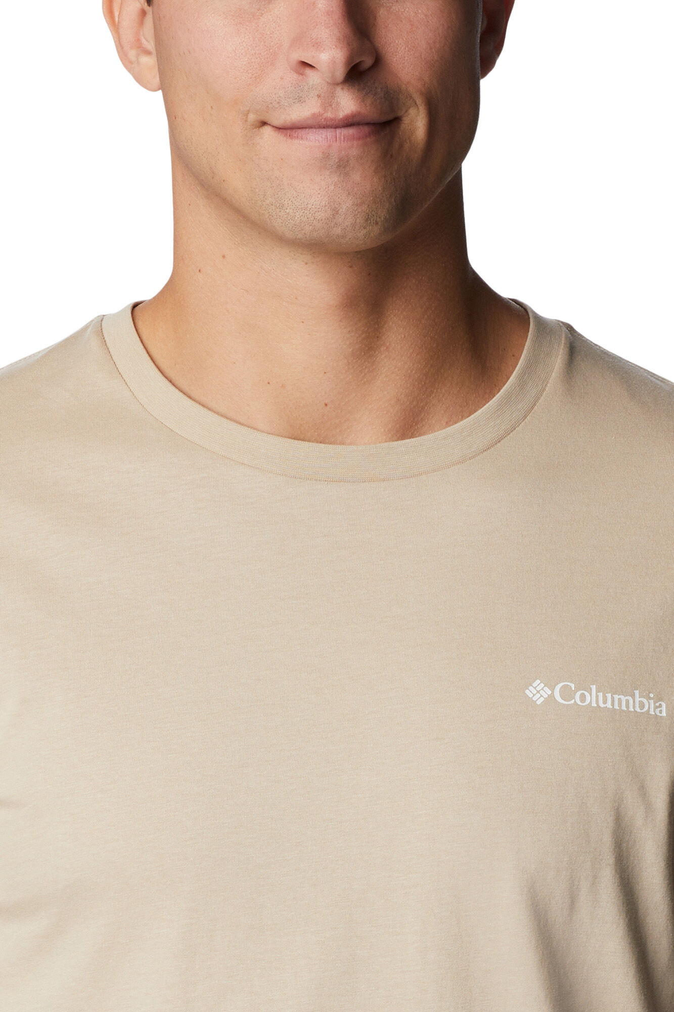 Columbia Camiseta de manga corta Columbia North Cascades&trade; para hombre beige