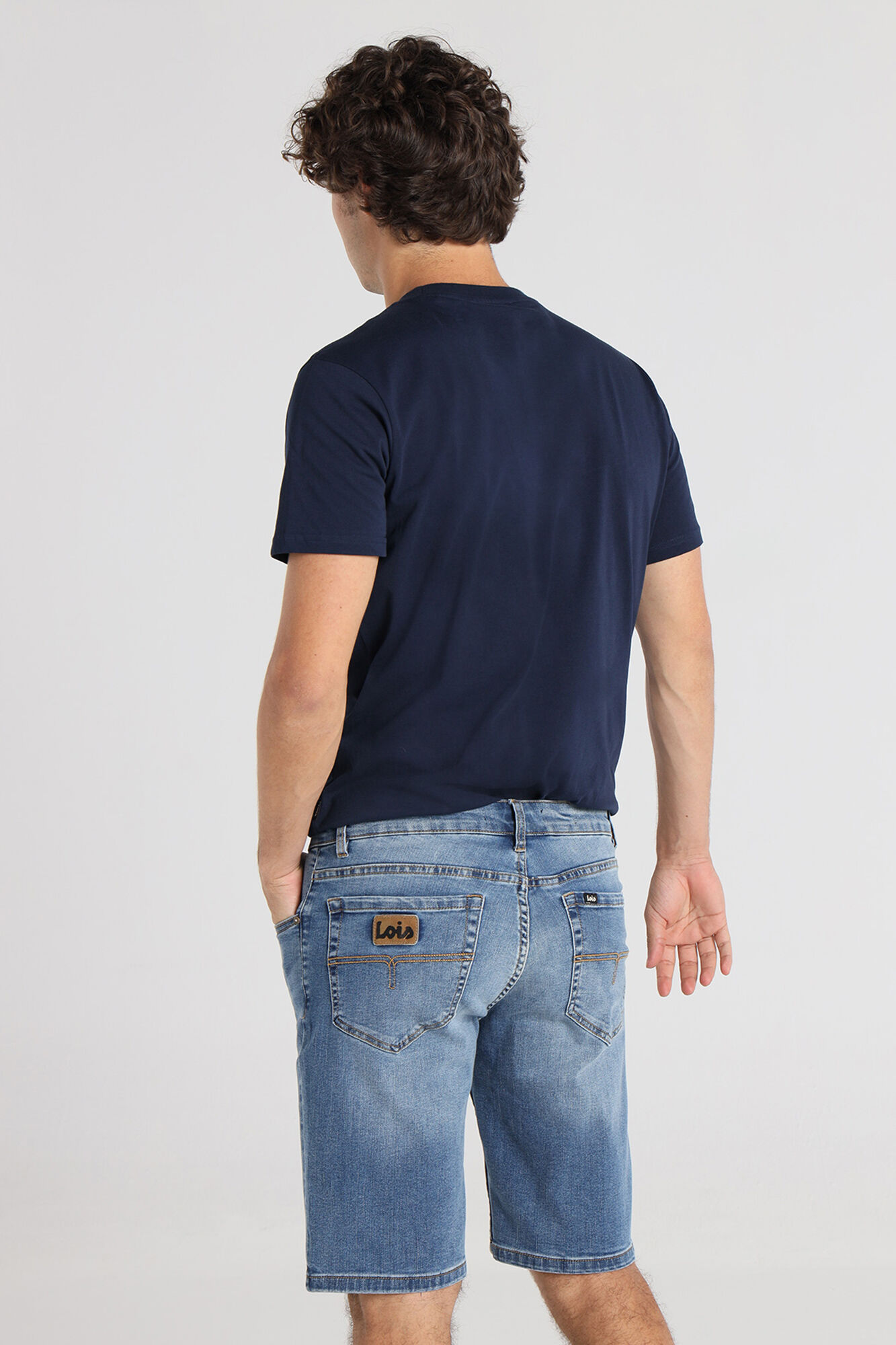 Lois Bermuda Tejana azul