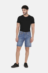 Levi's Short vaquero 468 Baggy Fit azul