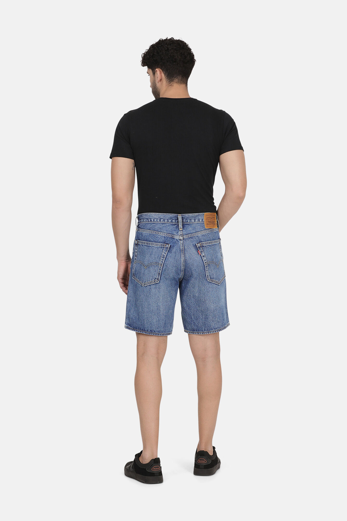 Levi's Short vaquero 468 Baggy Fit azul